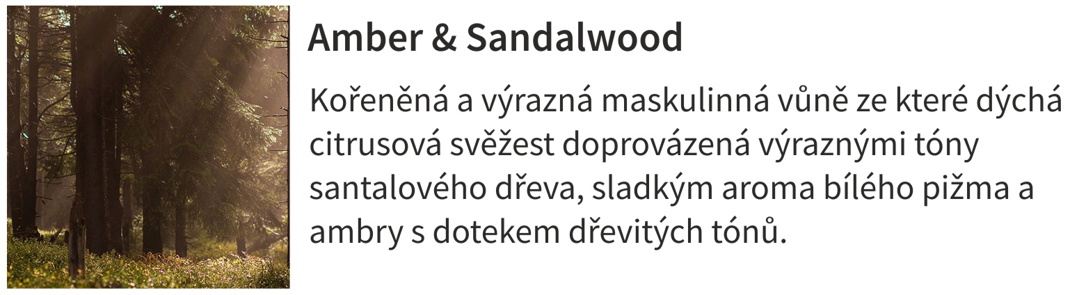 vôňa-Amber & Sandalwood